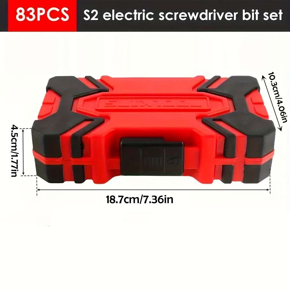 Screwdriver Bit Tool Set Items 83 Bits