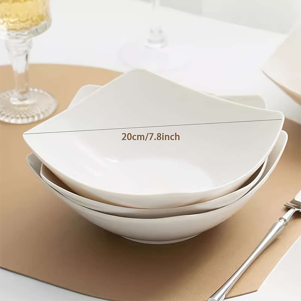 Bowl Quantity White Salad Bowl  8 Pack