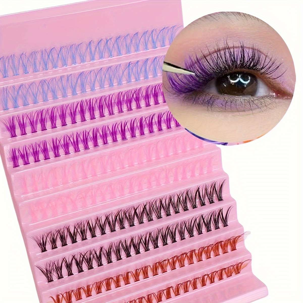D Curl Lash Extensions Quantity 10 Rows