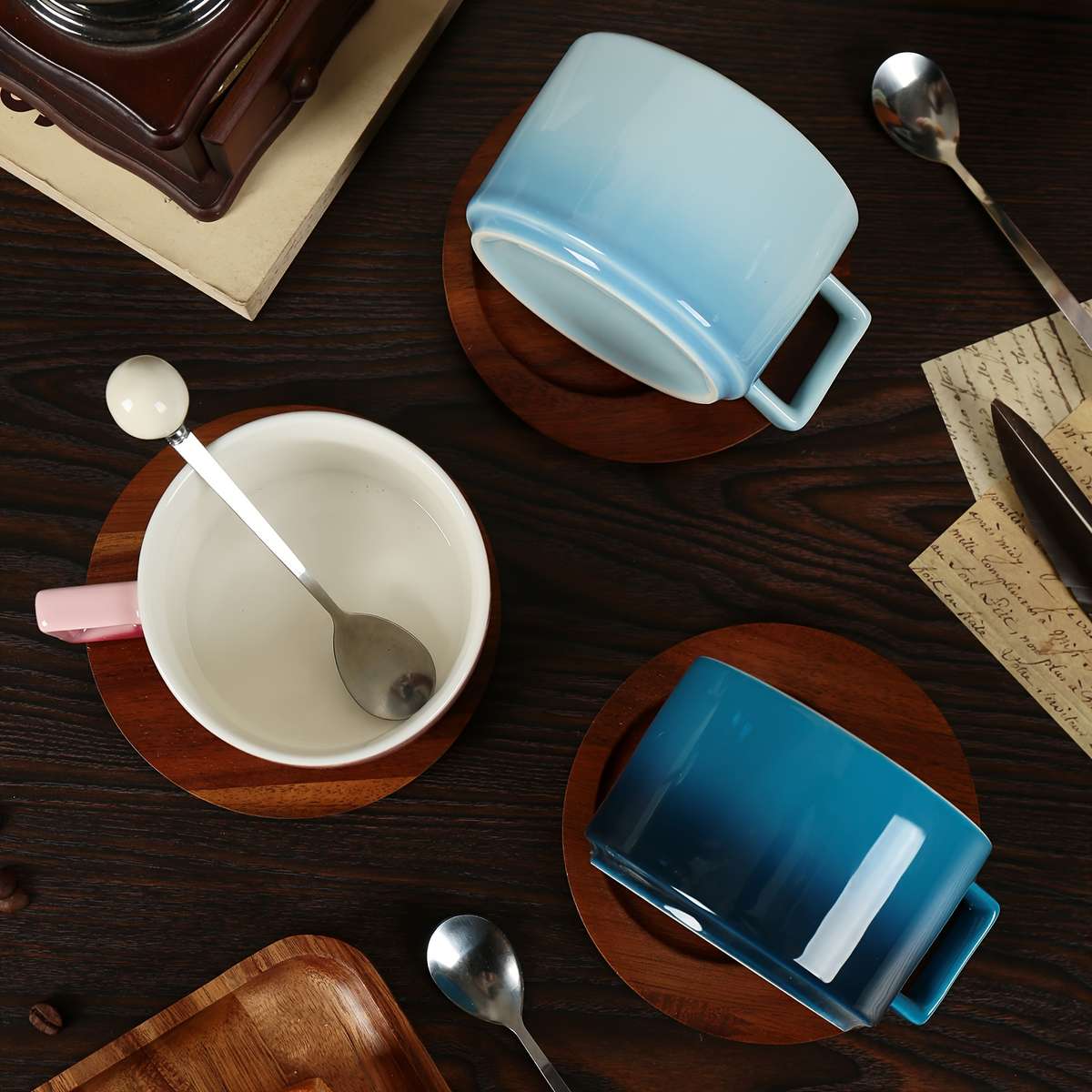 Water Cup Color Matte Blue