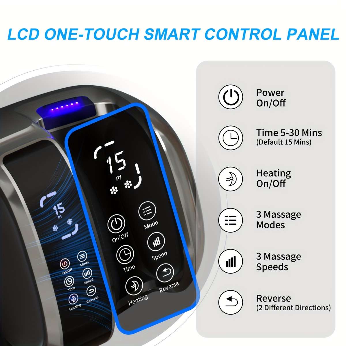 This 3D Acupressure Massage Device Features Heating