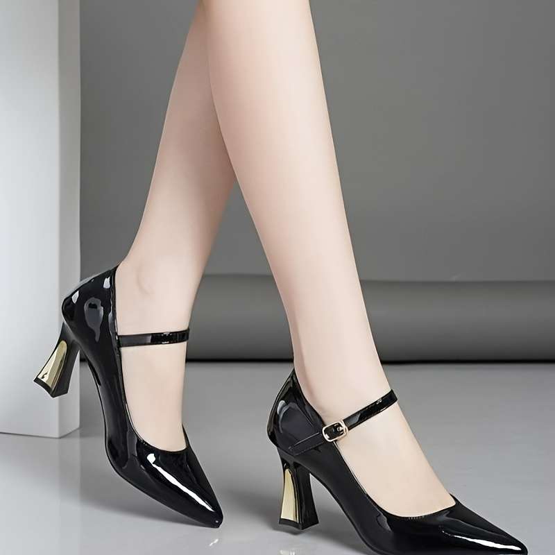 Women S High Heels Color Black Sizeuk 5