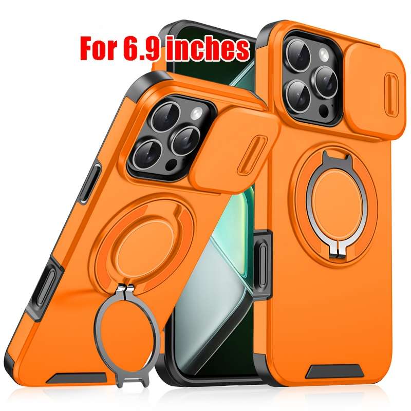 Phone Case Orange Compatible Model Iphone 16 Pro Max