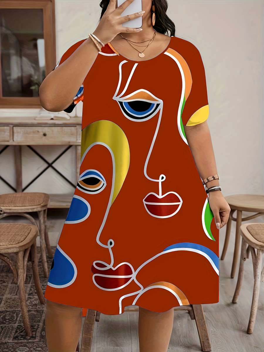 Women S Dress Color Black Size 5Xl