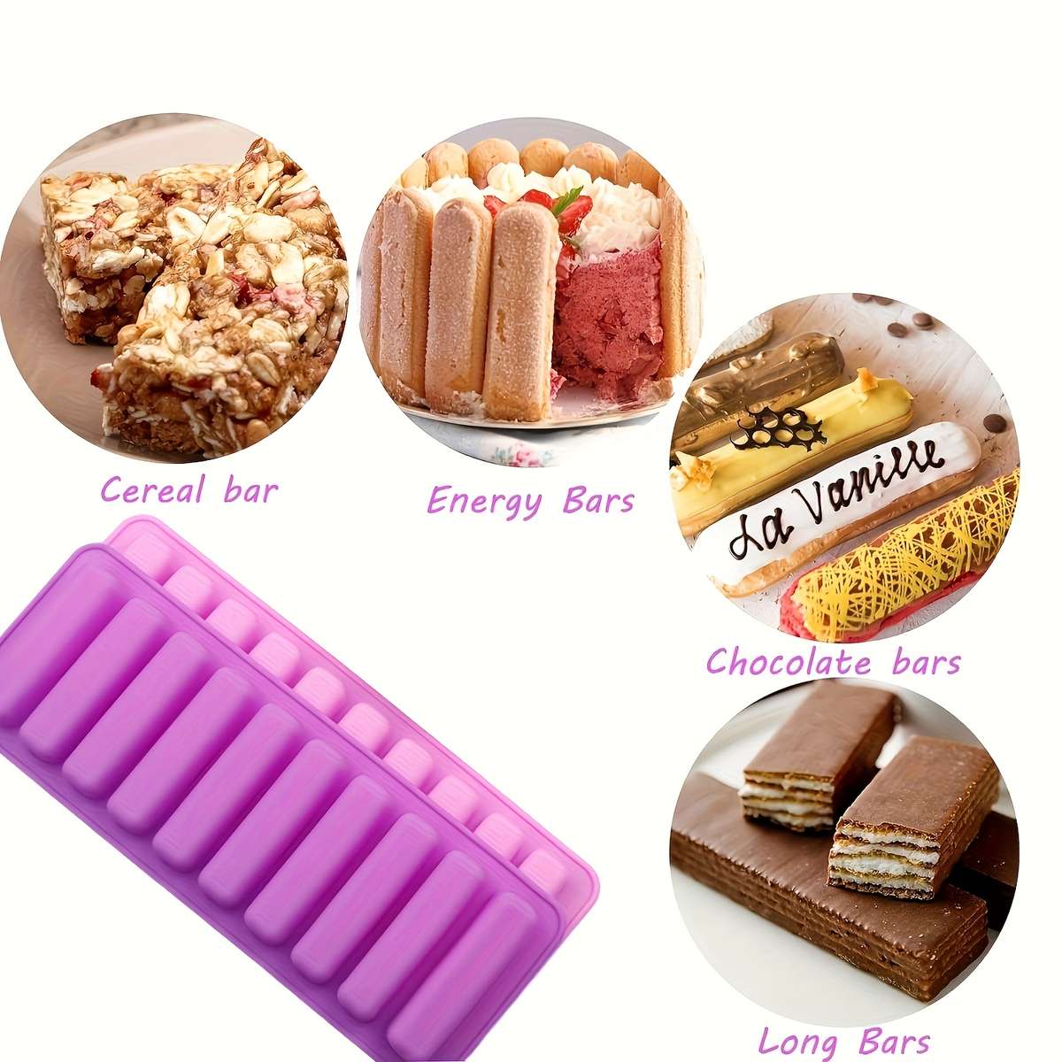 Suitable For Baking Molds Color Purple