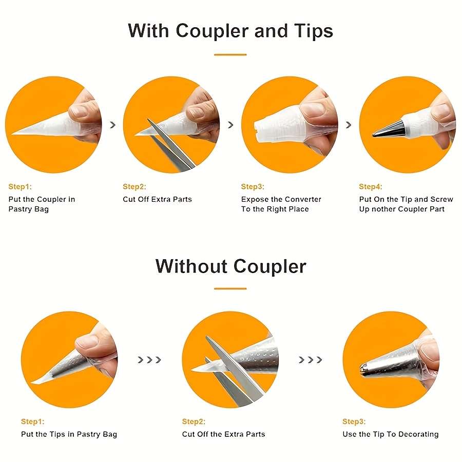 Piping Nozzle Quantity 7Pcs
