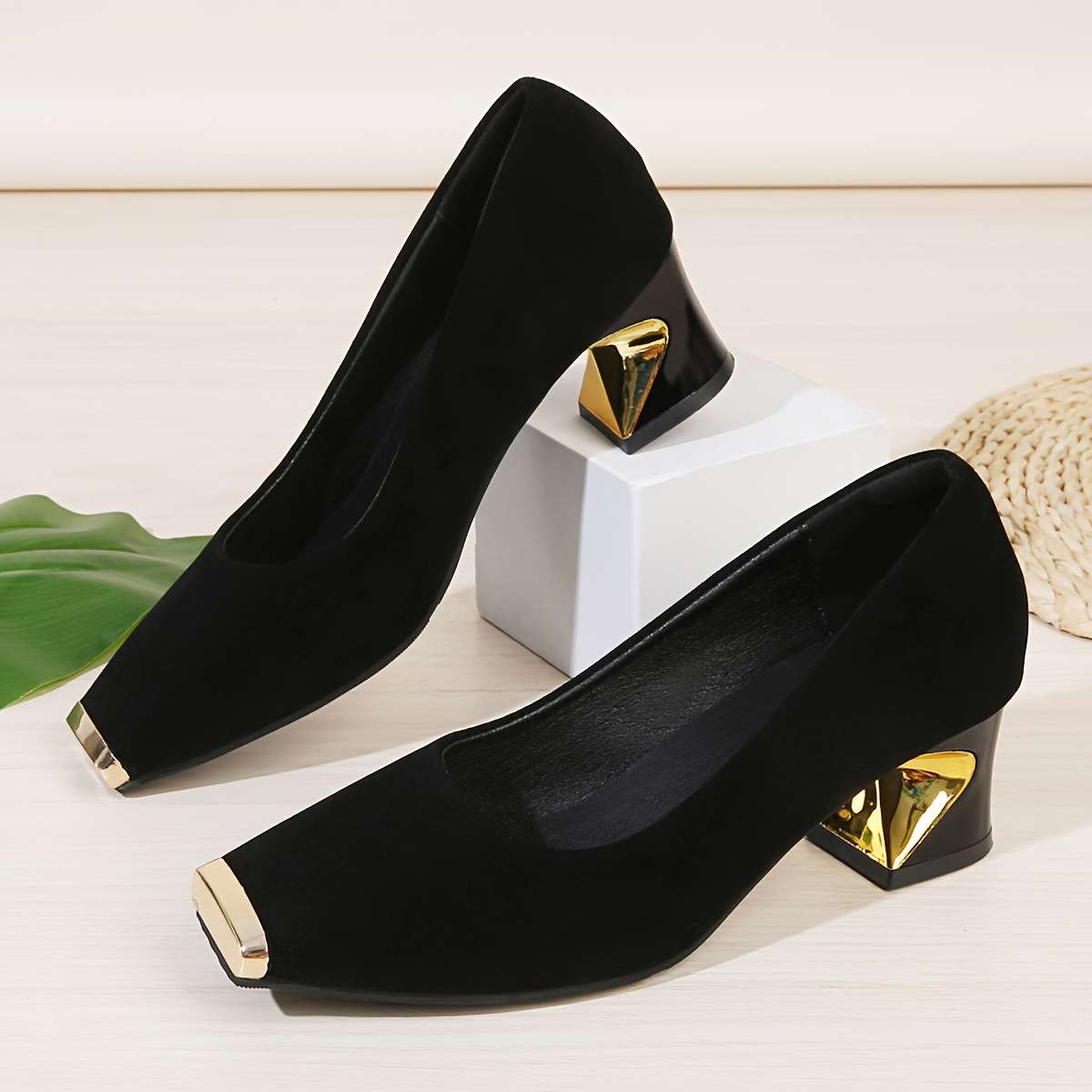 Women S High Heels Color Black Sizeuk 6.5