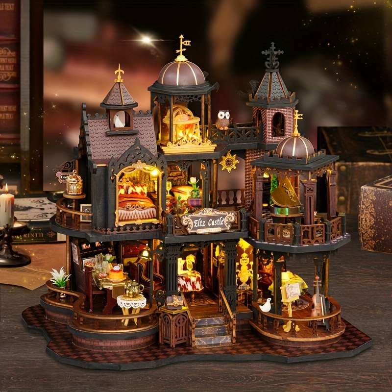Building Toy Architectural Model Toy Set Style Gothic Edinburgh