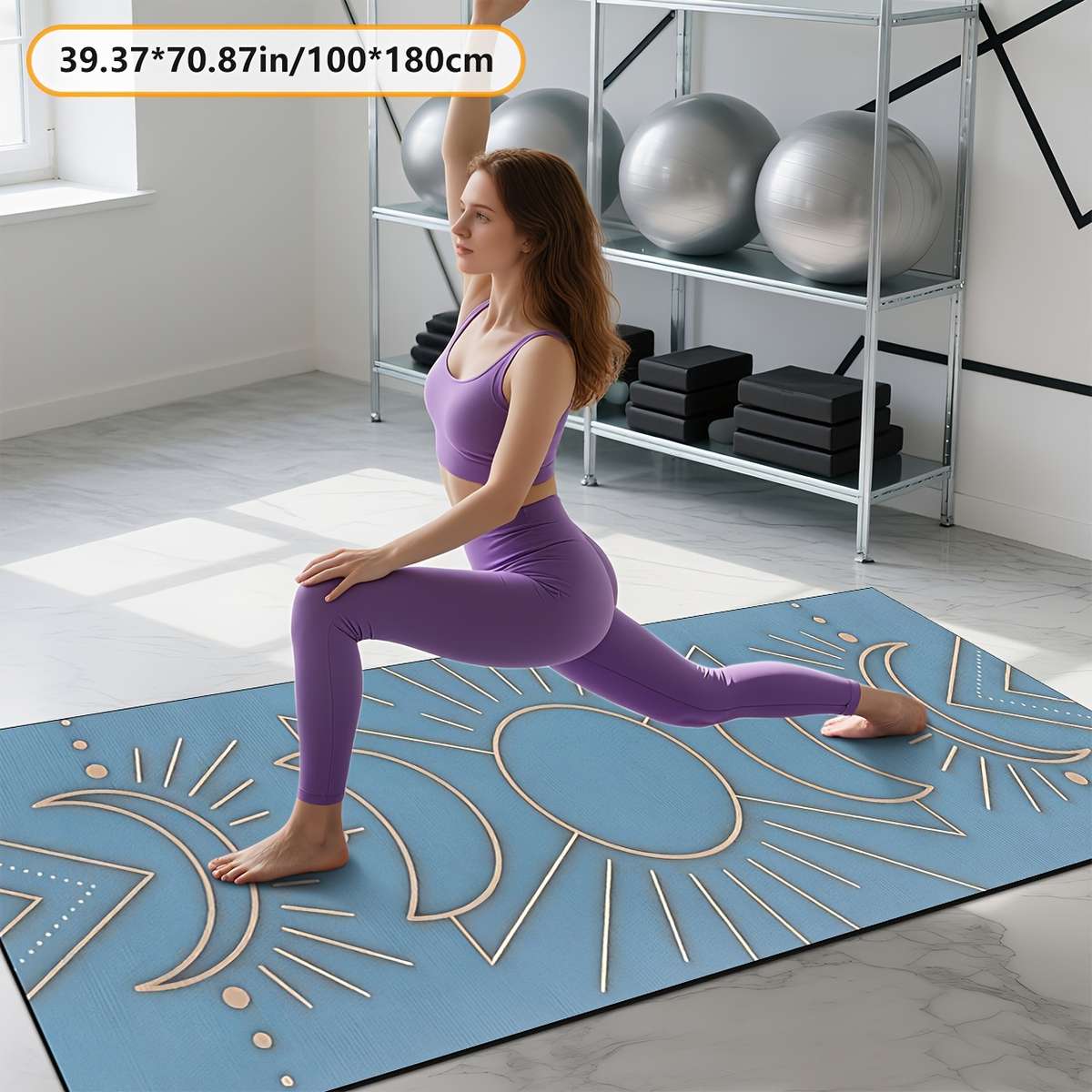 Yoga Mat 100*180Cm39.37*70.87In