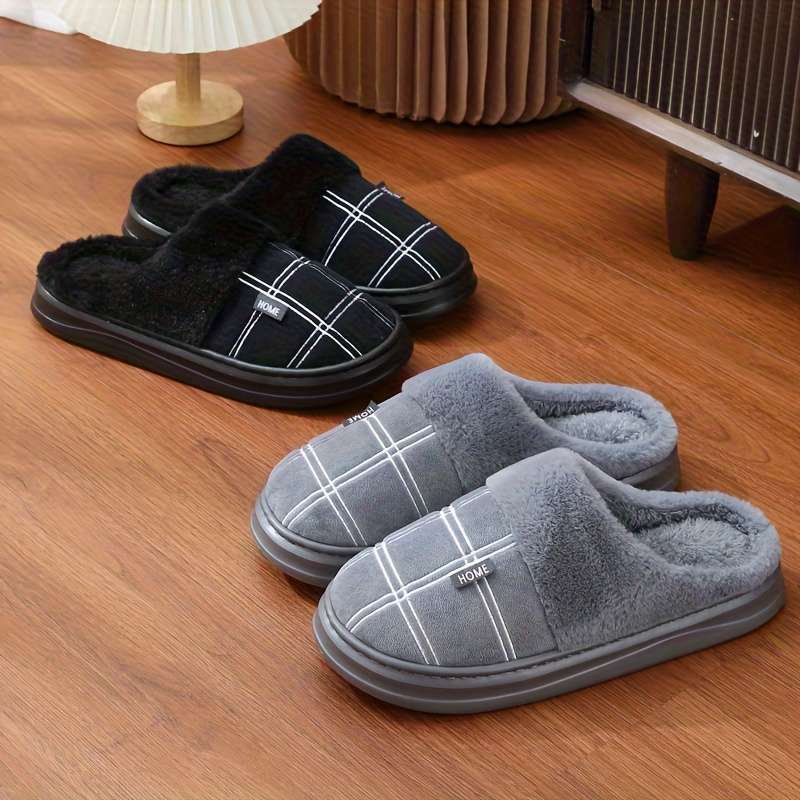 Cotton Slippers Color Grey Sizeuk 6.5-7
