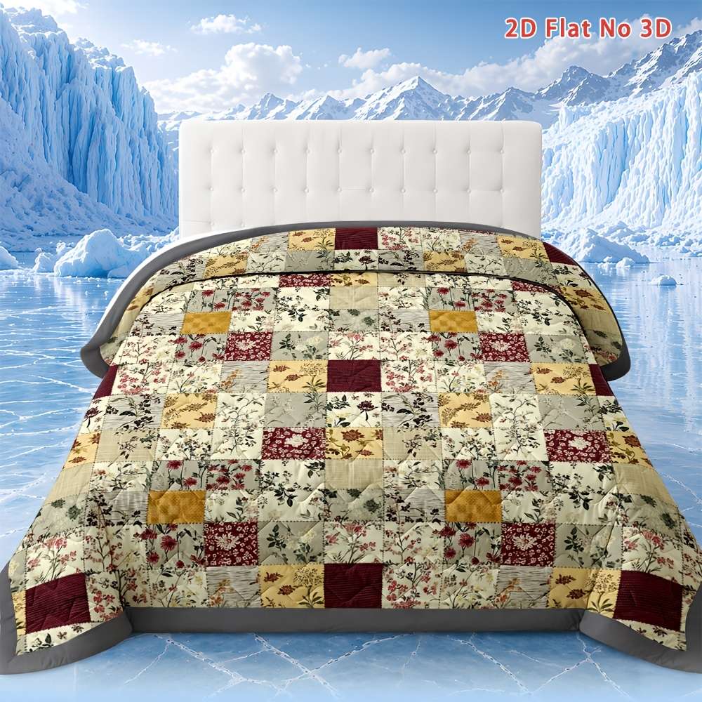 Blanket Thin QuiltMixed Color Size 229Cm*229Cm
