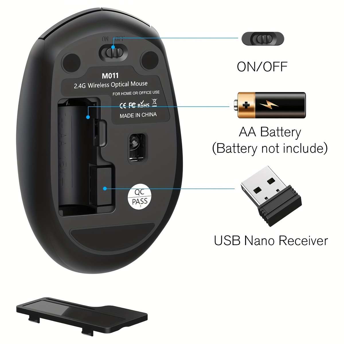 Mouse Color Black