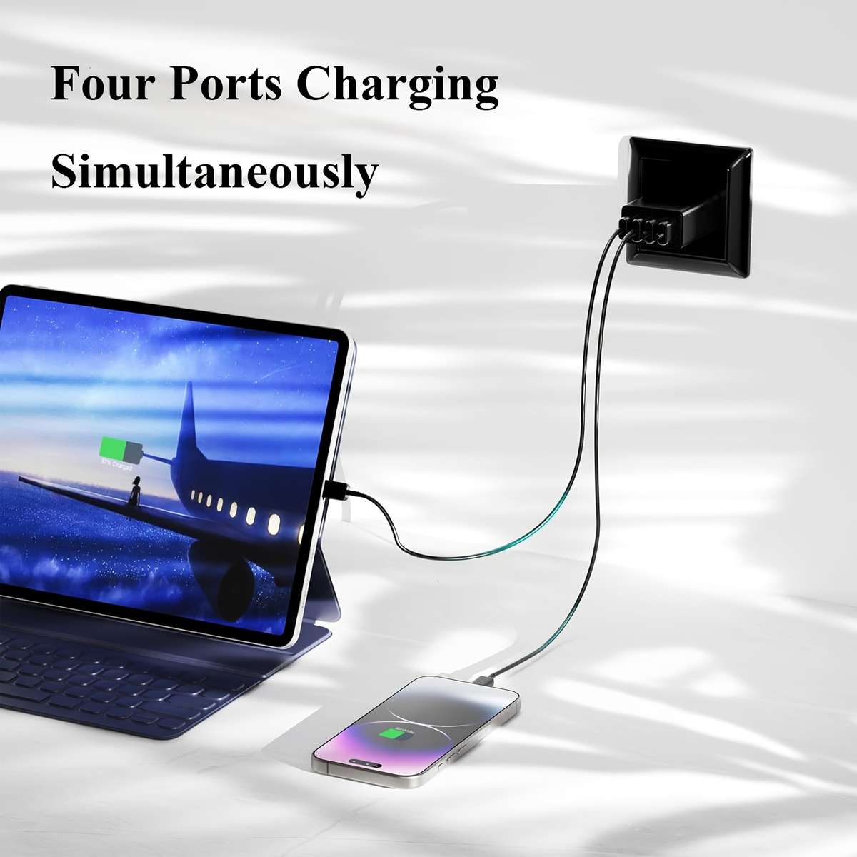 Charger Items 2Pcs White Usb Chargers
