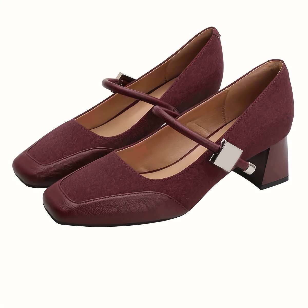 Women S High Heels Color Burgundy Sizeuk 5