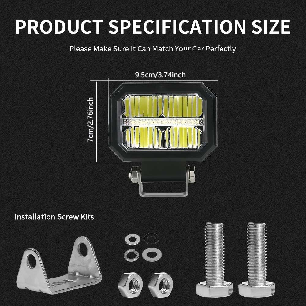 Car Lights Quantity 2Pcs
