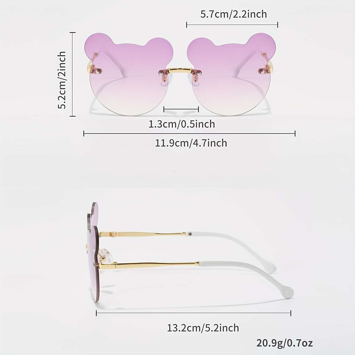 Kids Glasses 2Pcs