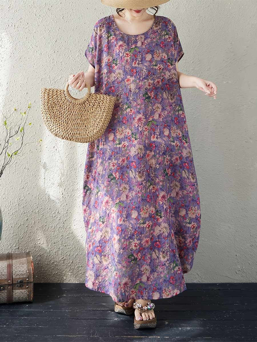 Women S Dress Color Purple Size Asian One Size