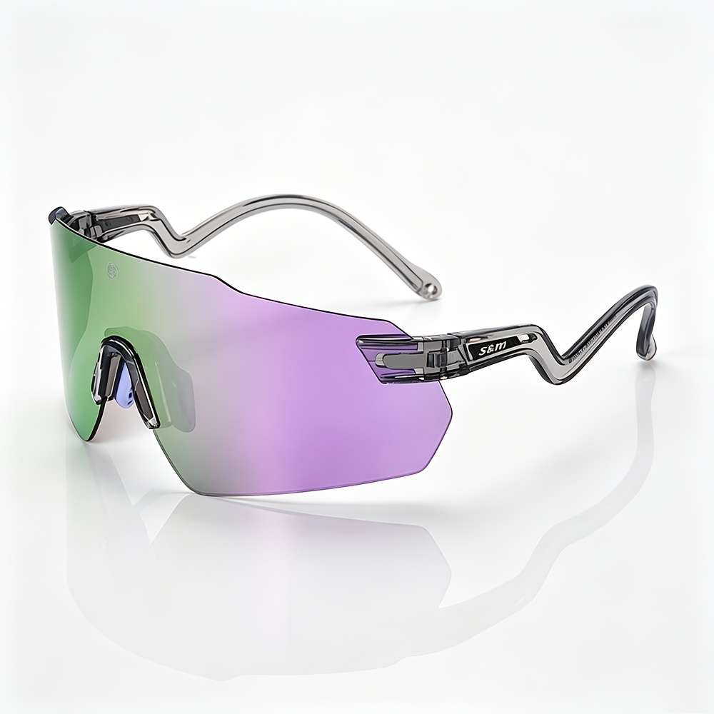 Cycling Glasses Color Transparent Purple