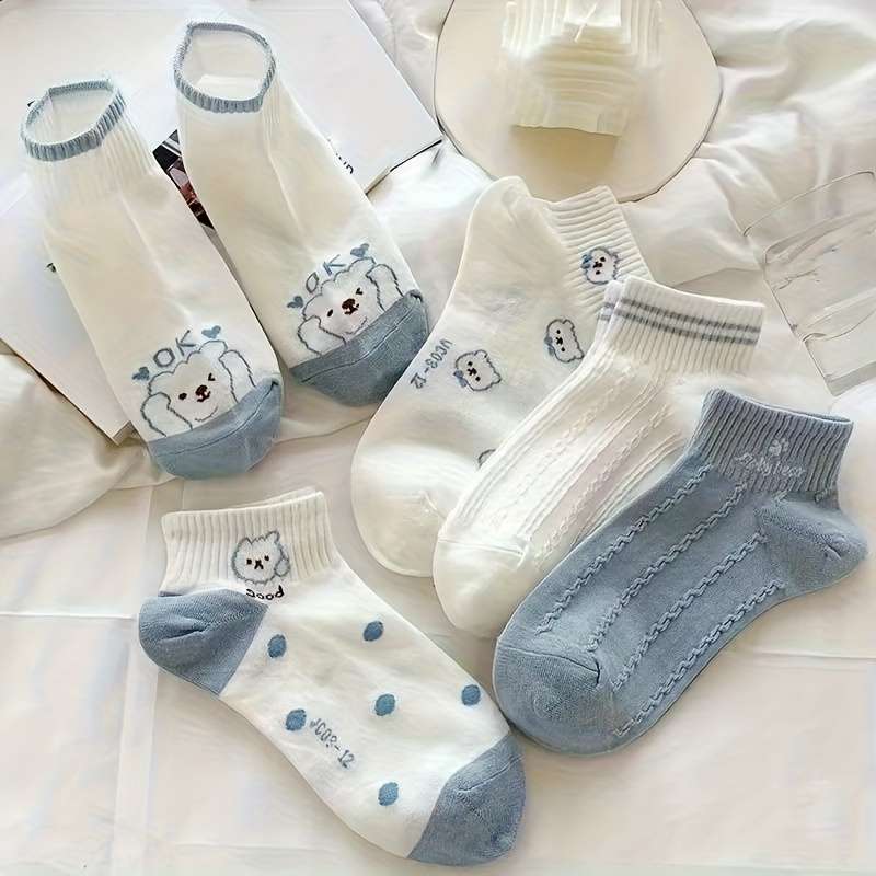 Women S Socks Color Random Color6Pairs Size Onesize