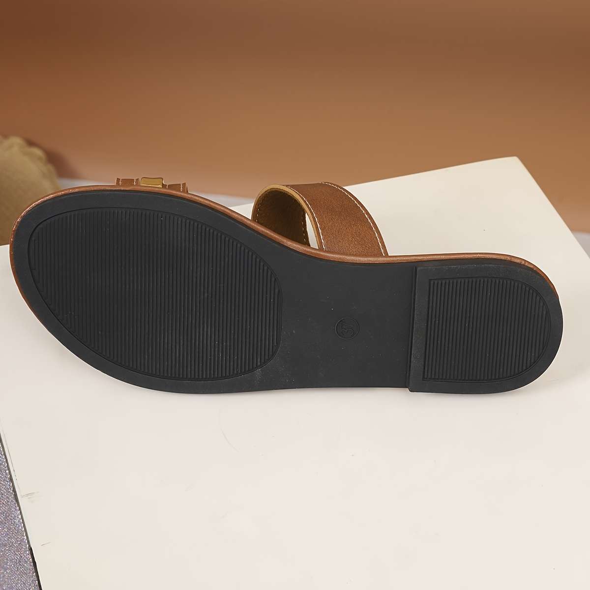 Sandals Color Brown Size Uk 4