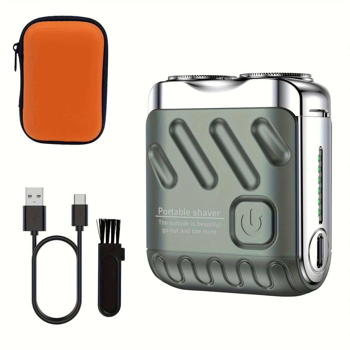 Professional Durable Premium Smart Cordless Mini Dual Blade Home Use White