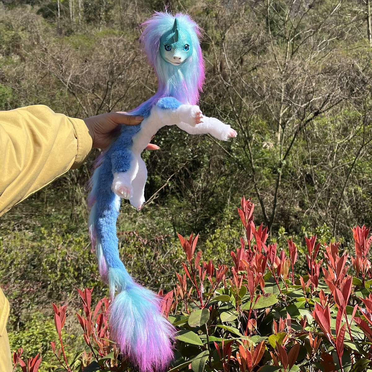 Plush Toyss Style Purple