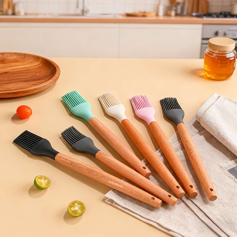 Baking Brush Color Random Color5Pcs