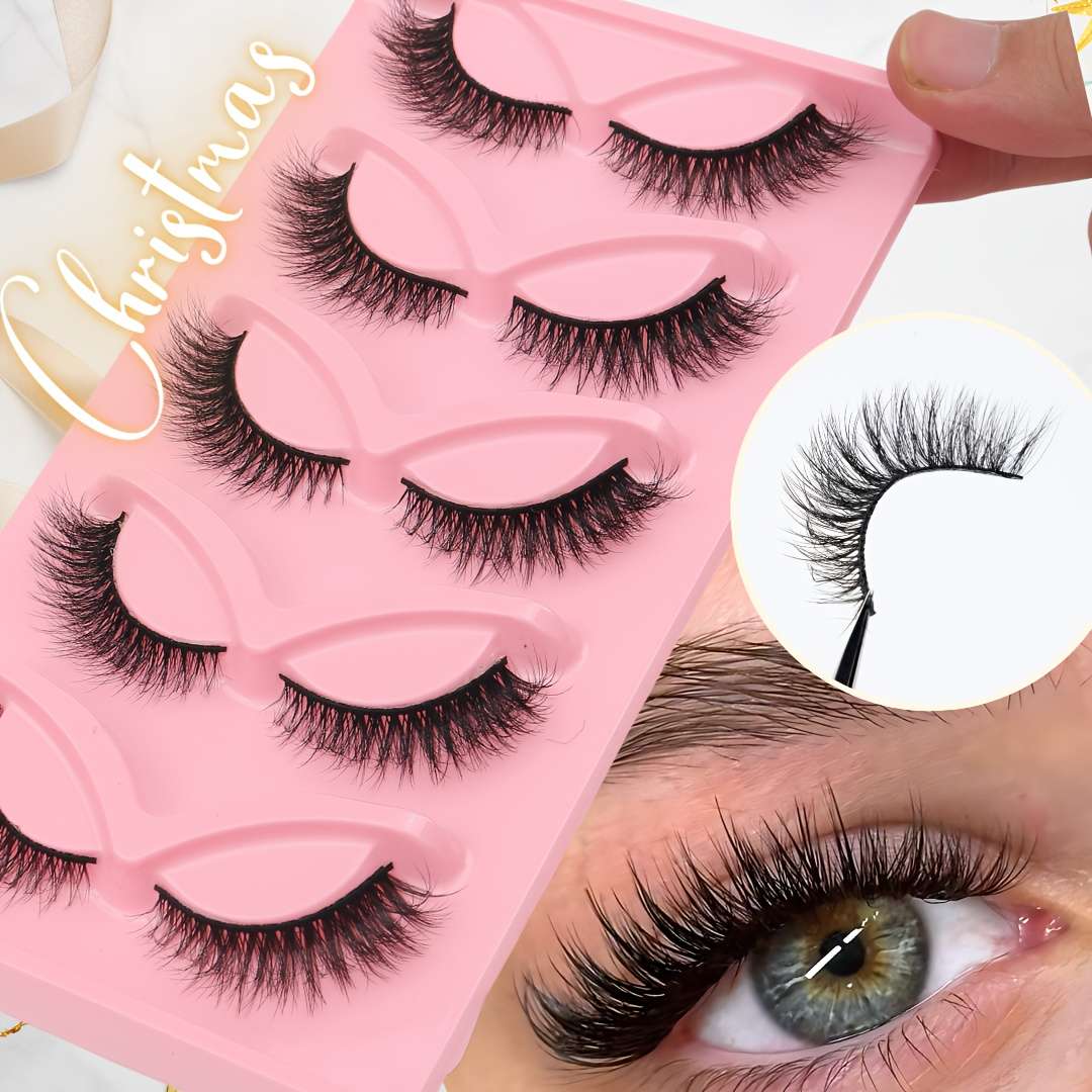 False Eyelashes Quantity 5Pairs W55