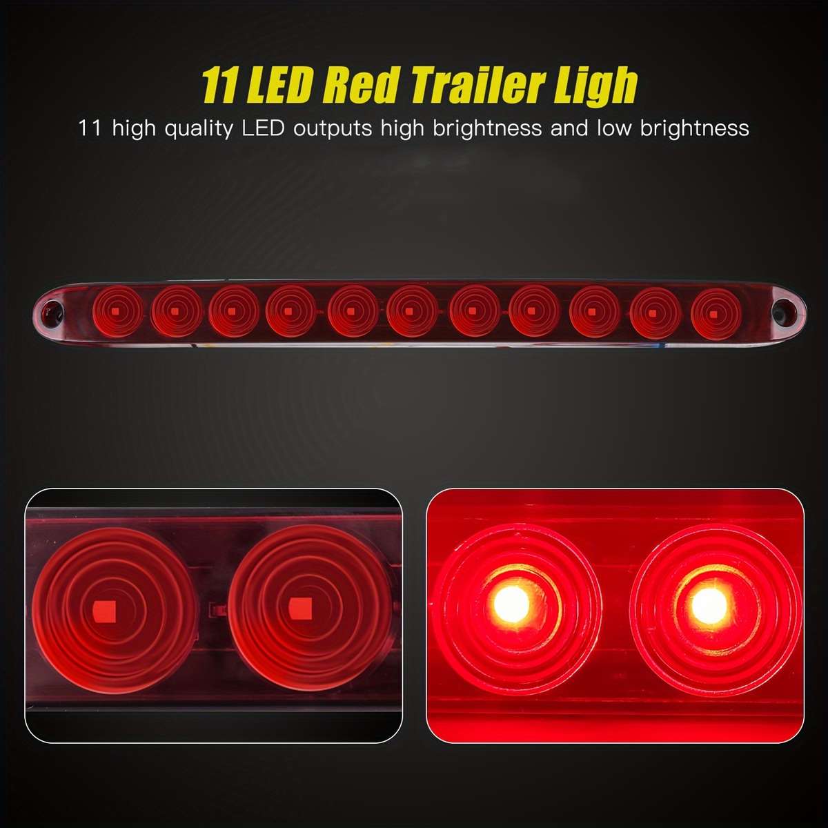Car Lights Color Red Quantity 2Pcs