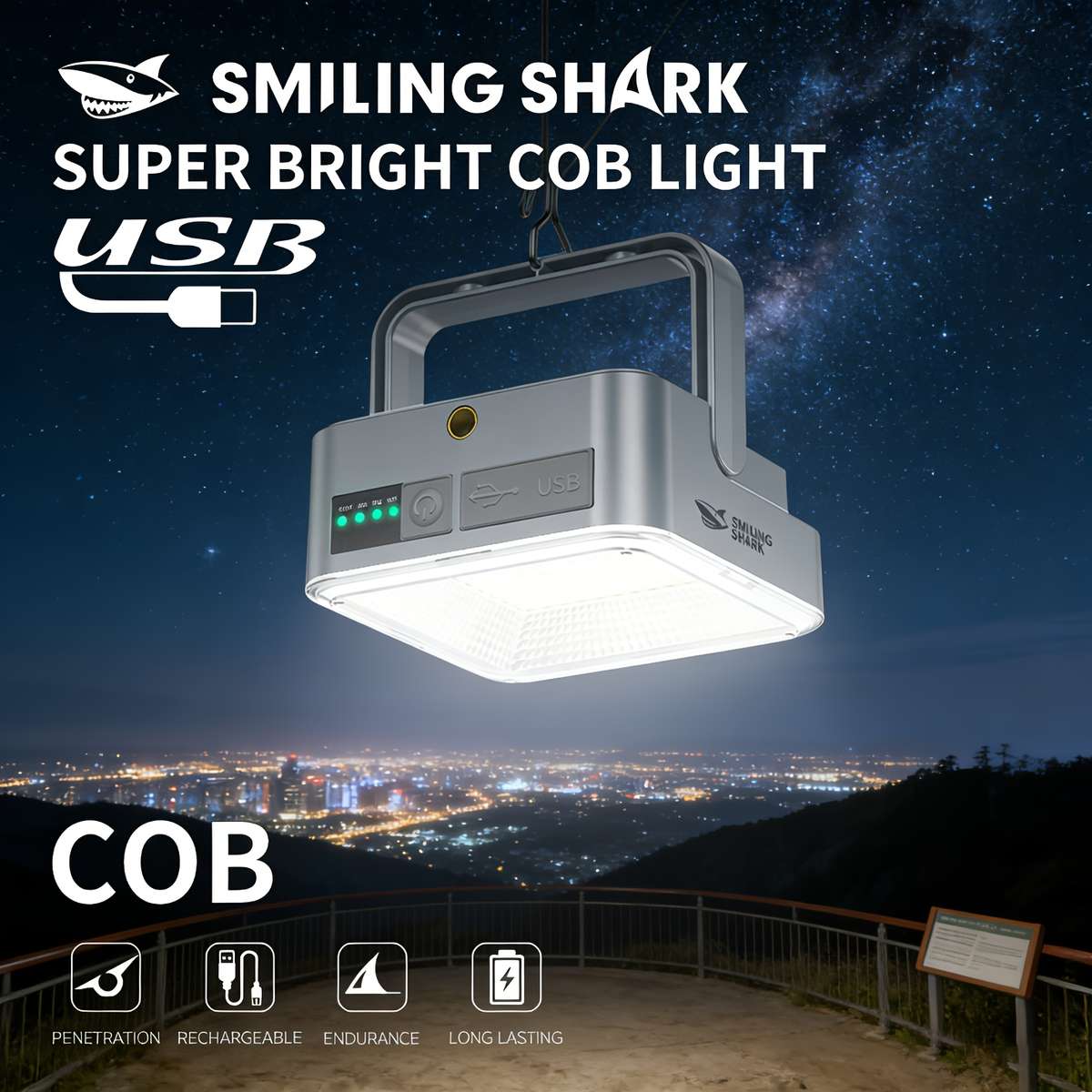 Solar Emergency Lights Model Ly8281A Gray
