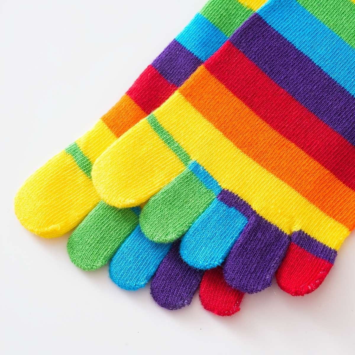 Women S Socks Color A Pair Of Colorful