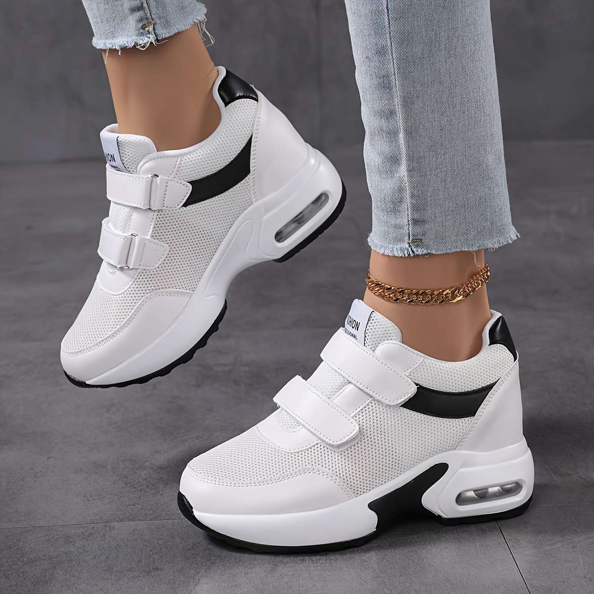 Women S Sneakers Color White Sizeuk 4