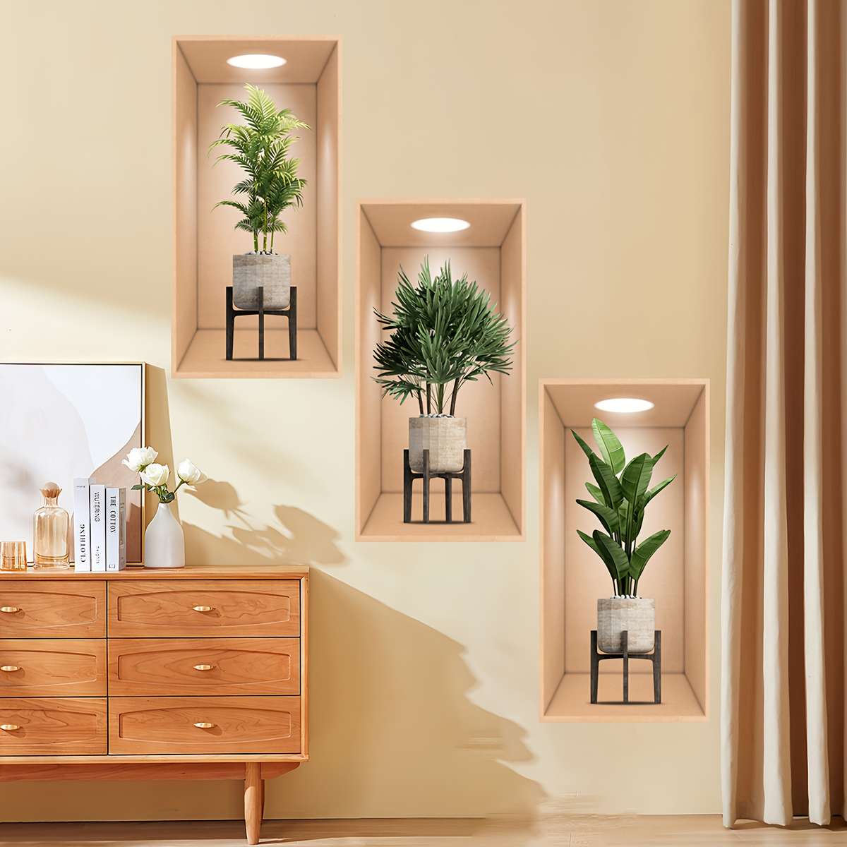 Wall Stickers Size 19.81 Cm  39.88 Cm