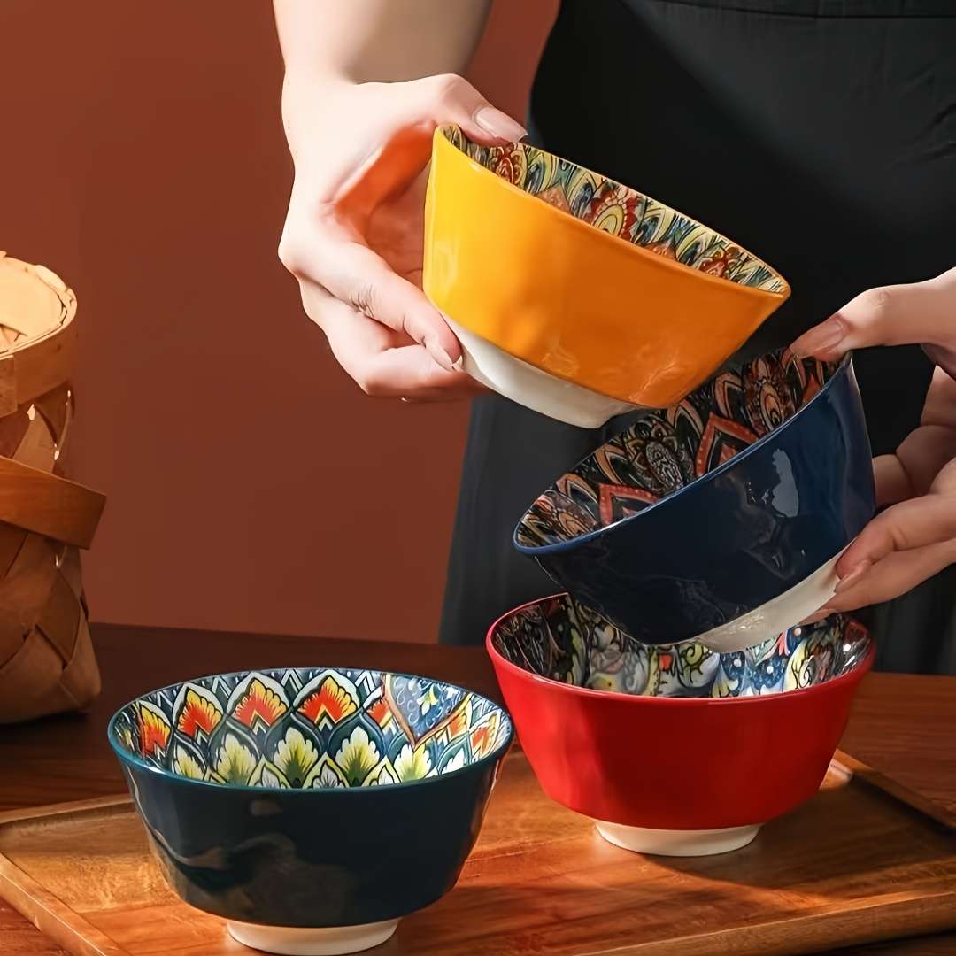 Bowl Color 1 Set Of 4 Pieces Combination A