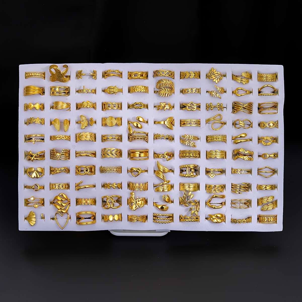 14PCS Handmade Fashion Adjustable Ring Quantity Random