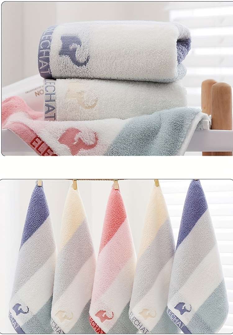 Towel Color 3 Pcs Blue
