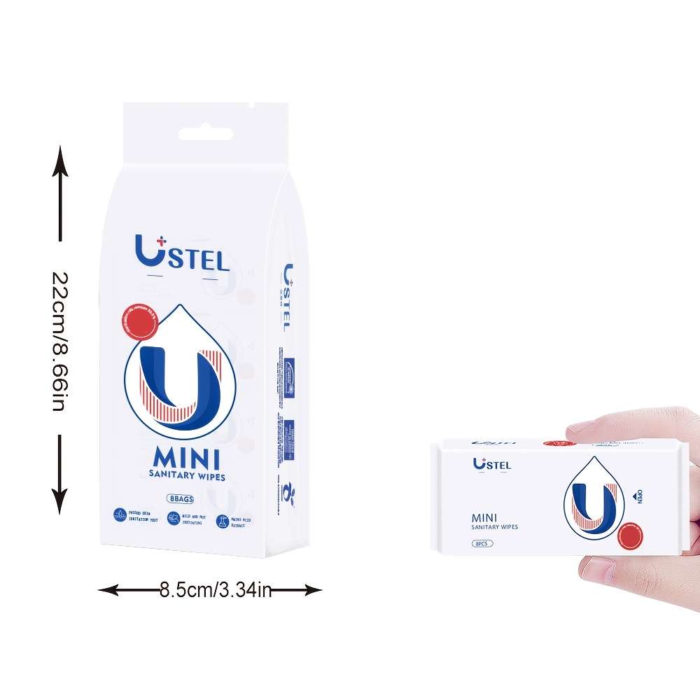 Wet Wipes Quantity 8Packs 64 Pieces