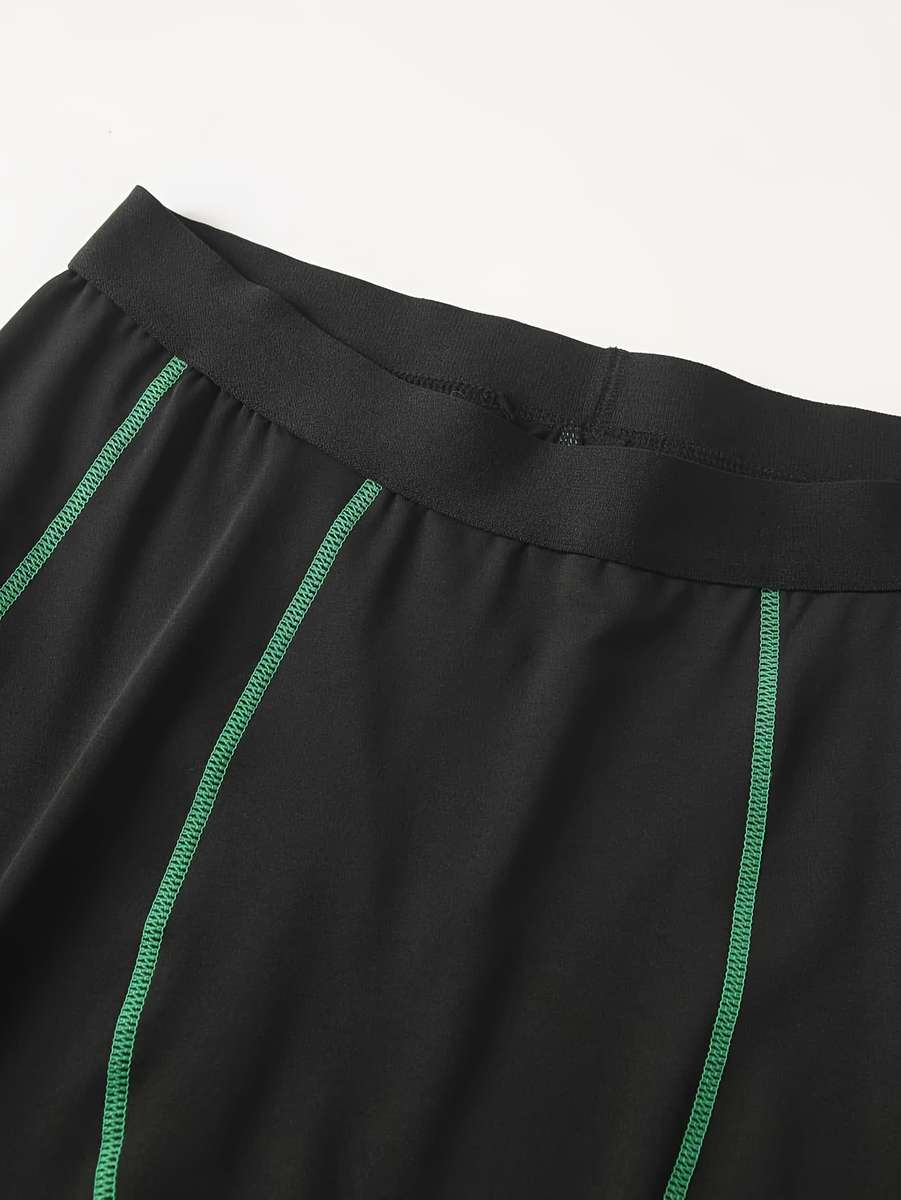 Thermal Underwear Color Black Orange Line Sizes