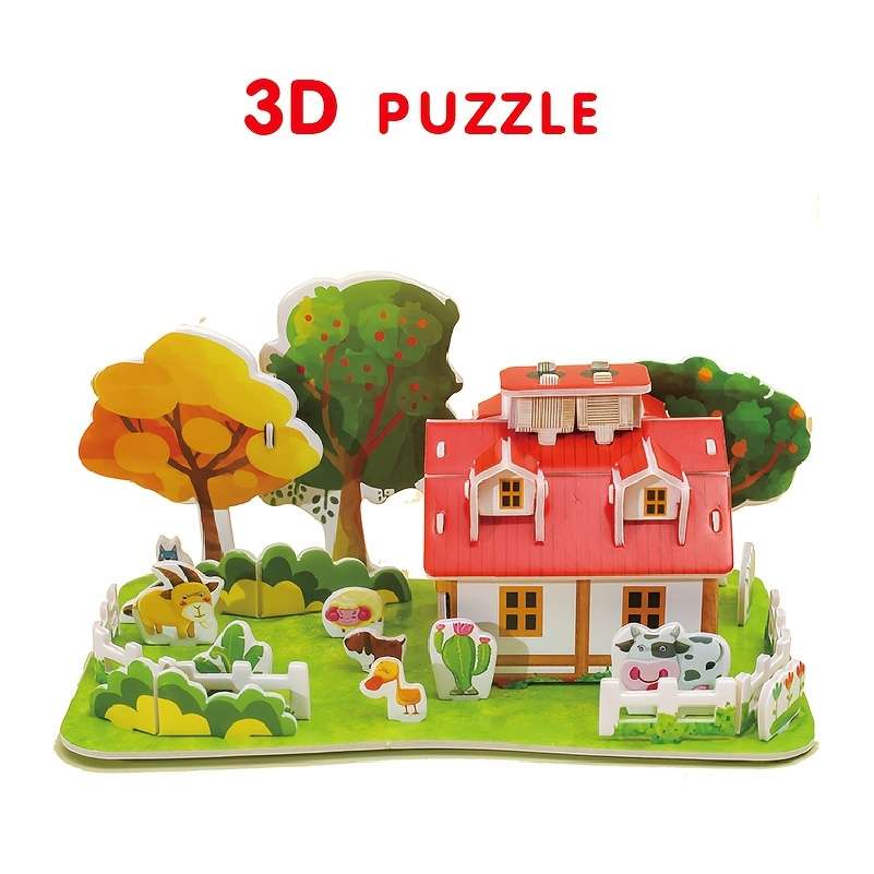 Building Toy Architectural Model Toy Set Model Jf A011