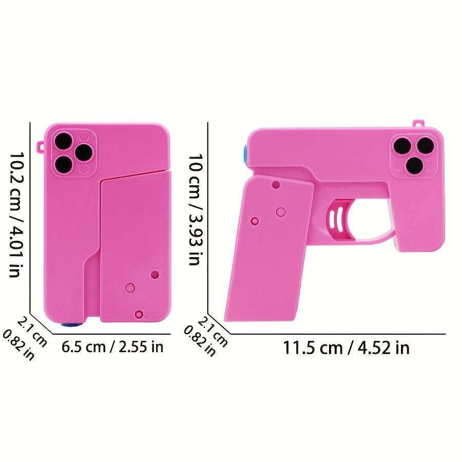 Toy Guns Items White Add Green   2 Pcs