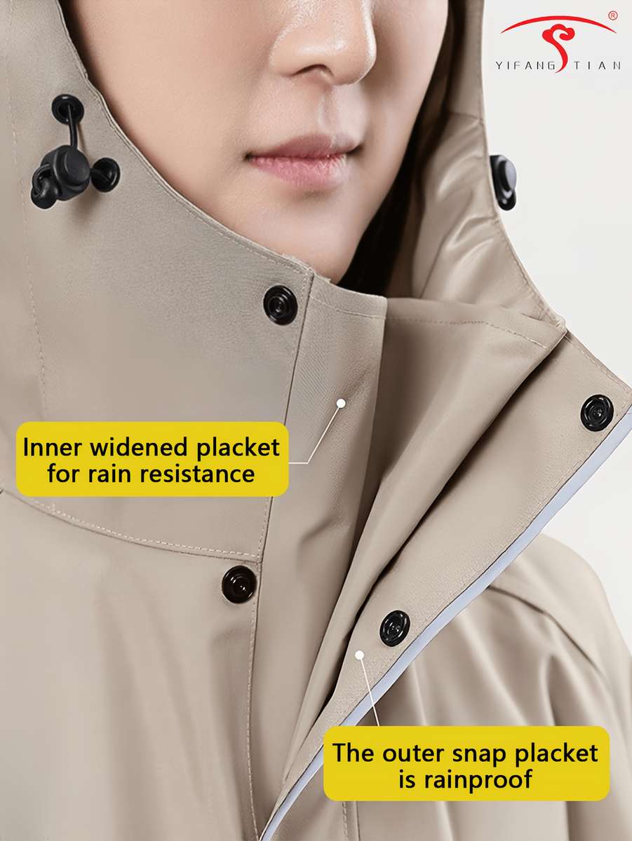 Raincoat Black Size Uk S
