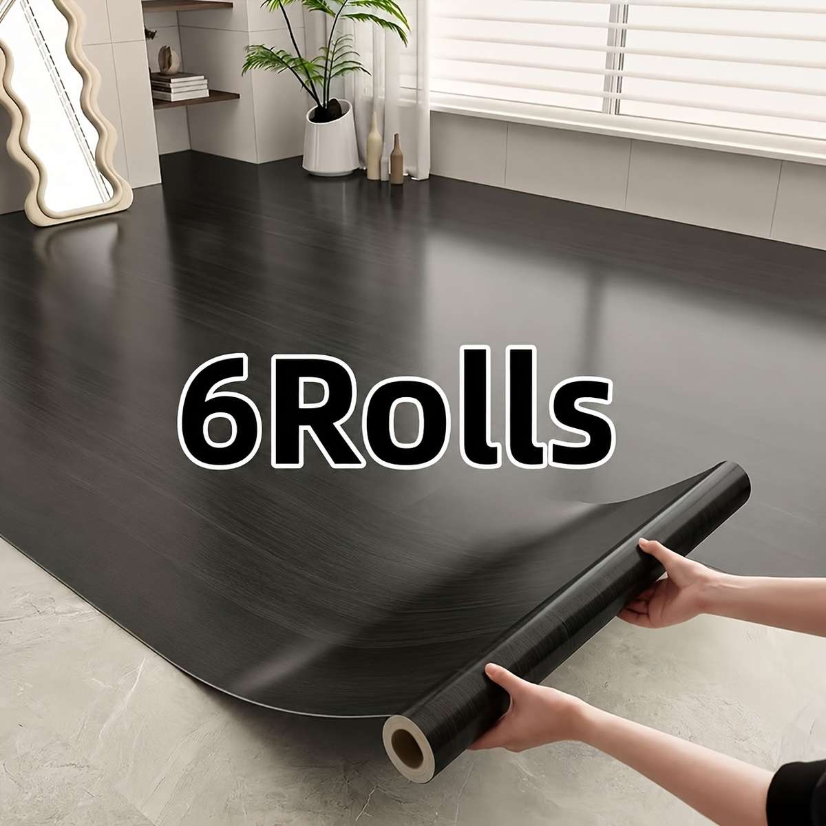 Self Adhesive Floor Stickers Luxury Custom Edition 4 6 Rolls