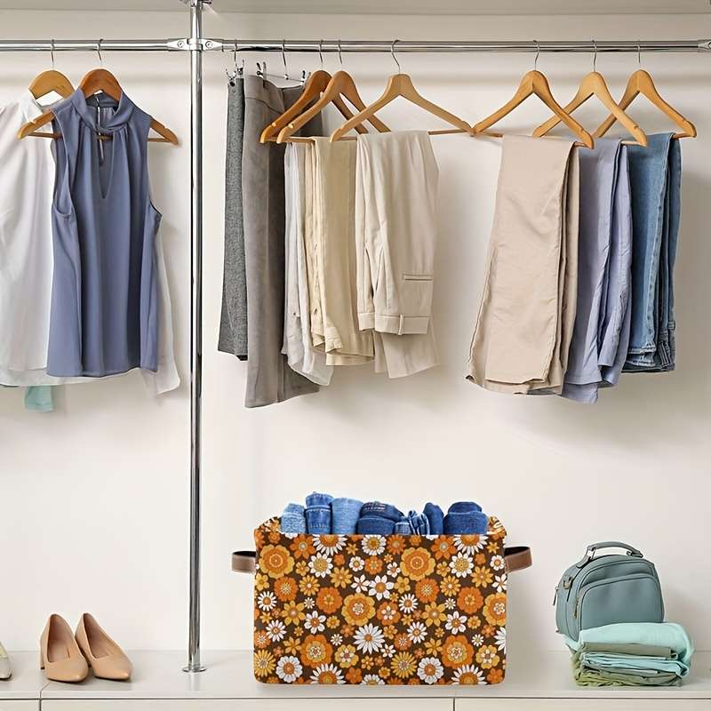 Storage And Organizationitems Vintage Flower 2Pcs