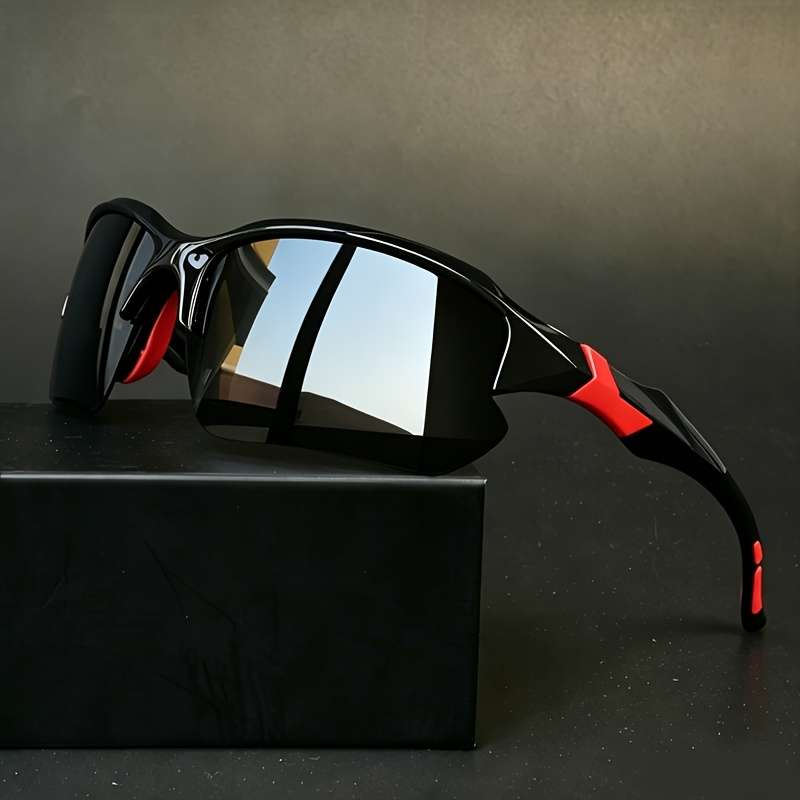Cycling Glasses Color Red