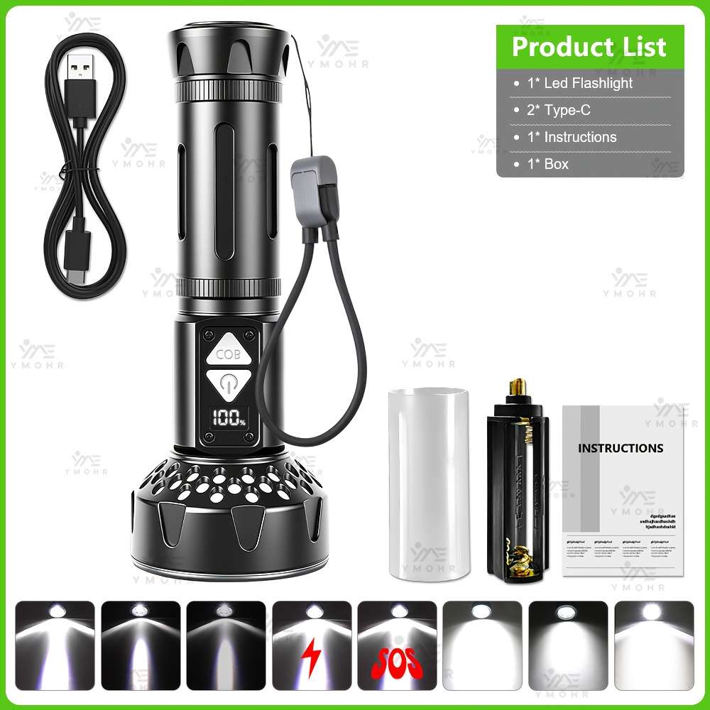 Efficient 1Pc New Most Powerful Led Flashlights With Outdoor Reliable Solution