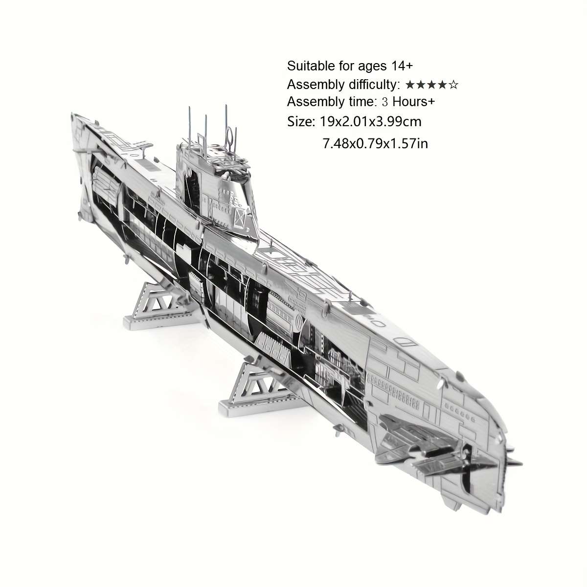 3D Jigsaw Puzzle Model Ship Items U Submarine