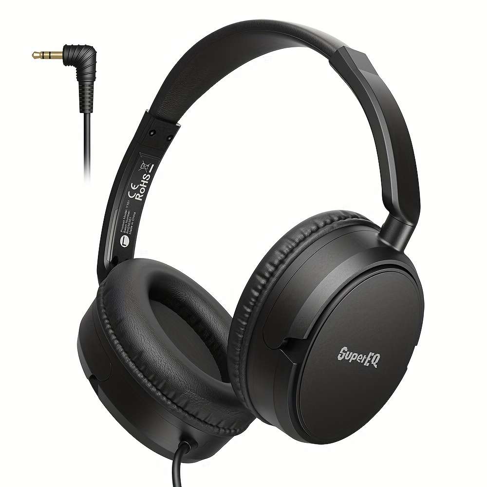 Wired Headphones Black