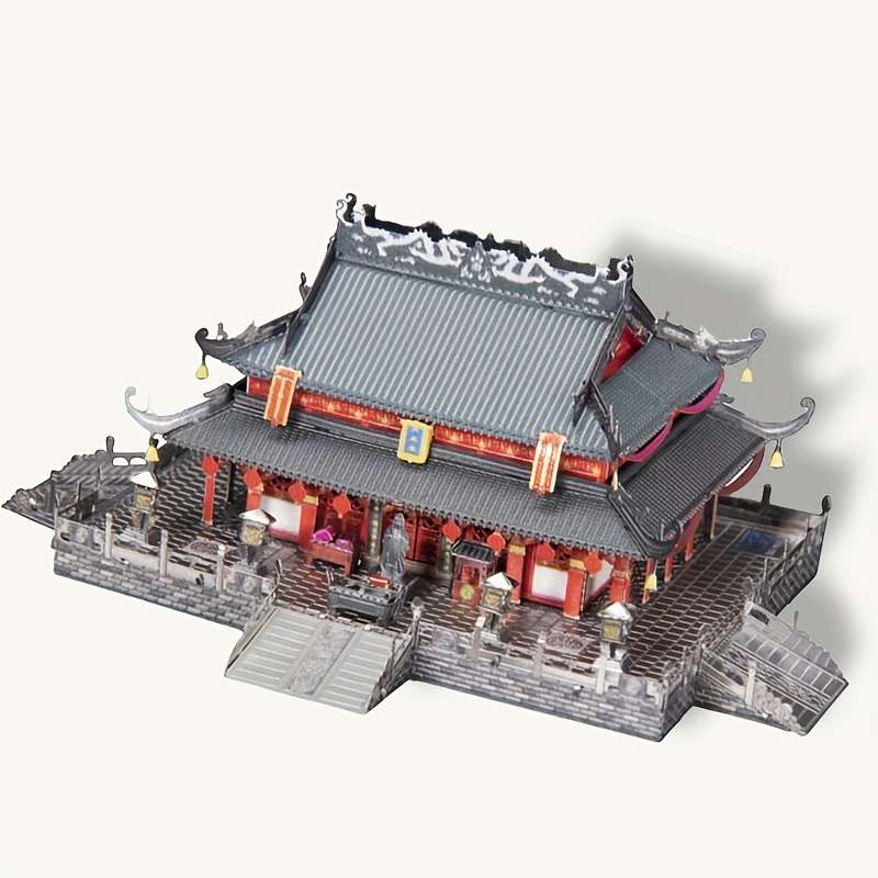 Building Toy Architectural Model Toy Set Items Dacheng Hall Of Confucius Temple