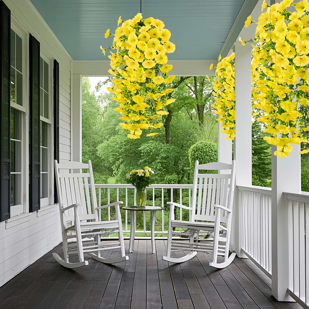 Simulated Flower Color Yellow Quantity2 Pack