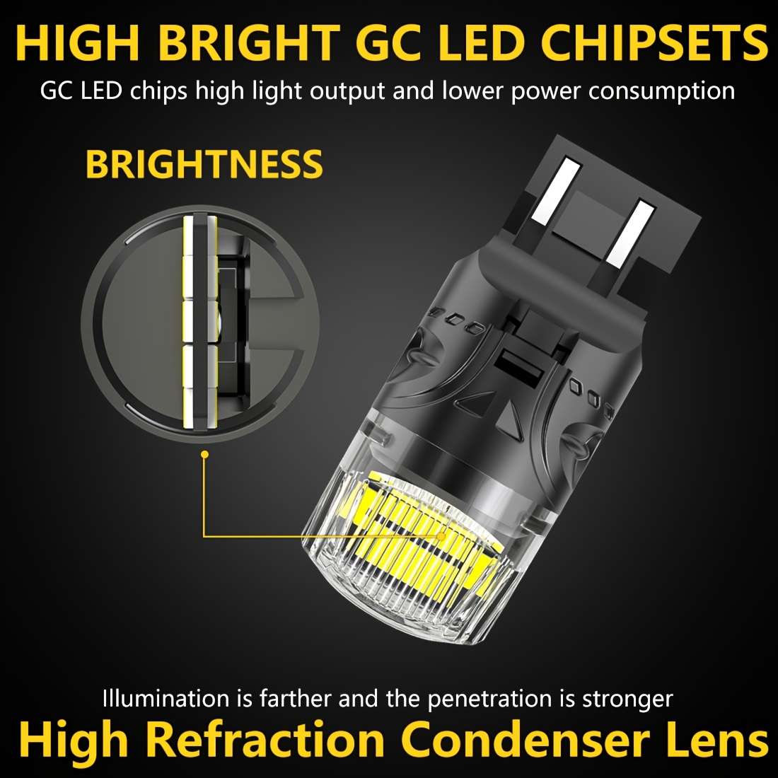 Car Lights Color White